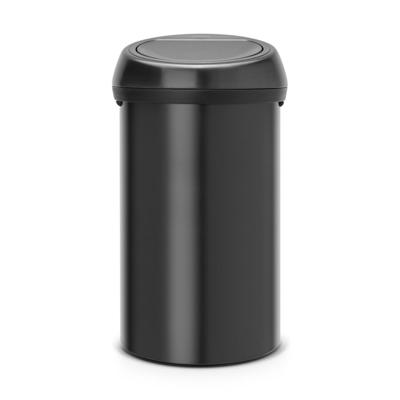 Brabantia Touch Bin Afvalemmer - 60 liter - matt black 402562