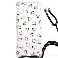 Doorzichtige Silicone Hoesje voor Samsung Galaxy A53 Pinguïn