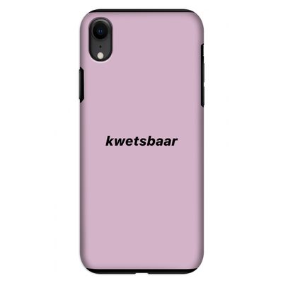 kwetsbaar: iPhone XR Tough Case