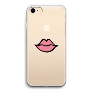 Kusje: iPhone 7 Transparant Hoesje