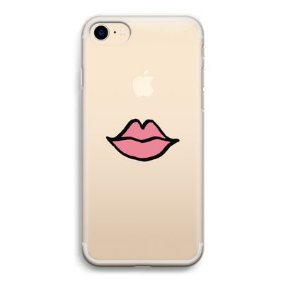 Kusje: iPhone 7 Transparant Hoesje