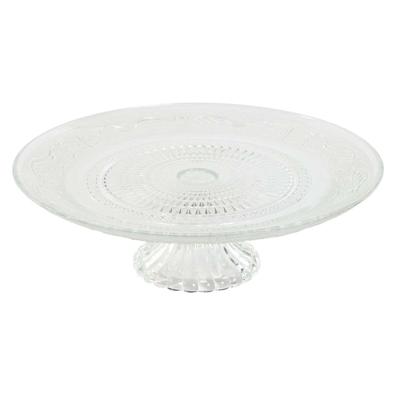 Eetbord Home ESPRIT Transparant Kristal 29 x 29 x 9,2 cm