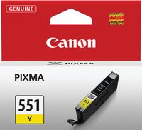 Inktcartridge Canon CLI-551 geel - thumbnail