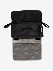 Organisator voor de kinderwagen lichtgrijs