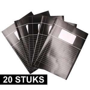 20x A4 lijntjes schriften voordeelpakket   -