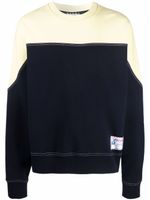 Marni sweat colour block - Bleu