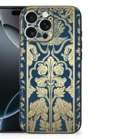 iPhone 16 Pro Max Bloemen Hoesje Beige Flowers