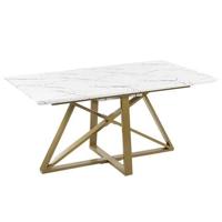 Beliani - MAXIMUS - Eettafel - Wit - MDF