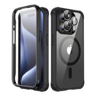 iPhone 15 Pro Max Armor Tough Case (HaloLock) Clear Black