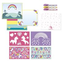 Totum activiteitenboek Designer unicorn meisjes 30-delig - thumbnail