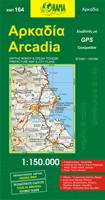 Wegenkaart - landkaart 164 Arcadia | Orama
