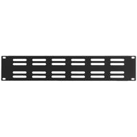 Monacor RCP-8722U 19 rack afdekplaat 2 HE