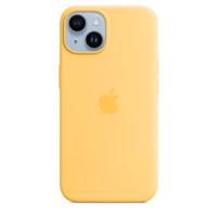 Apple Siliconenhoesje met MagSafe voor iPhone 14 - Zonnegloed telefoonhoesje - thumbnail