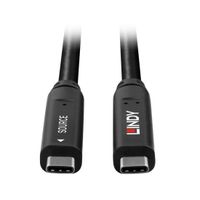 Lindy 43333 USB-kabel 10 m USB 3.2 Gen 1 (3.1 Gen 1) USB C Zwart - thumbnail