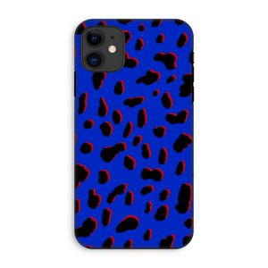 Blue Leopard: iPhone 11 Tough Case