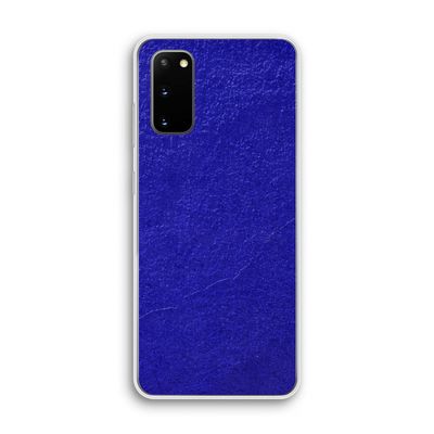 Majorelle Blue: Samsung Galaxy S20 Transparant Hoesje