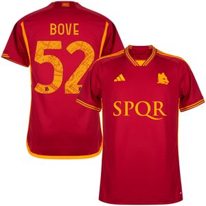 AS Roma SPQR Shirt Thuis 2023-2024 + Bove 25