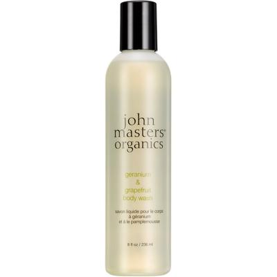 John Masters Organics Skincare Bodycare Geranium & Grapefruit Body Wash Gel 236ml