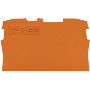 WAGO 2002-1292 Afsluit- en scheidingsplaat Oranje 1 stuk(s)