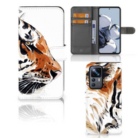 Hoesje Xiaomi 12T | 12T Pro Watercolor Tiger - thumbnail