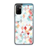 Gekleurde driehoekjes pastel: Xiaomi Poco M3 Pro 5G Transparant Hoesje Gekleurde driehoekjes pastel: Xiaomi Poco M3 Pro 5G Transparant Hoesje