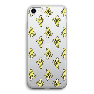 Bananas: iPhone SE 2020 Transparant Hoesje