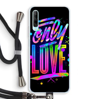 Only Love: Huawei P Smart Pro Transparant Hoesje met koord