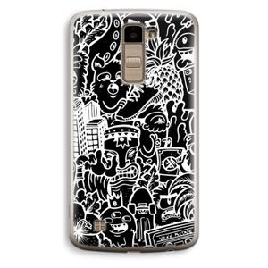 Vexx Black Mixtape: LG K10 (2016) Transparant Hoesje