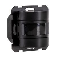 Wandschakelaar met Bewegingssensor - 55 x 55 mm inbouw - Compatibel met LED - Zwart