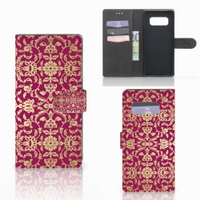 Wallet Case Samsung Galaxy Note 8 Barok Pink - thumbnail