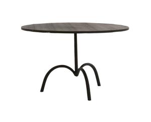 Light & Living Salontafel Samoa Ø64cm - Mat Zwart - Rond