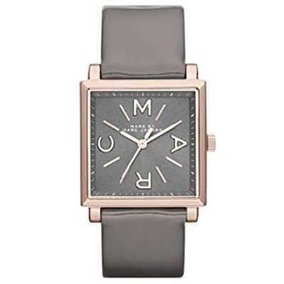 Horlogeband Marc by Marc Jacobs MBM1276 Leder Grijs 20mm