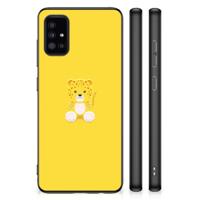 Samsung Galaxy A51 | Bumper Hoesje | Baby Leopard