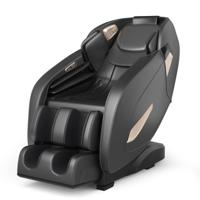 Elektrische Massagestoel Verstelbare Shiatsu Stoel 143 x 77 x 111 cm Zwart