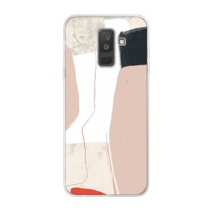 Lava: Samsung Galaxy A6 Plus (2018) Transparant Hoesje