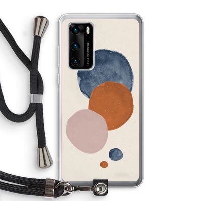Geo #4: Huawei P40 Transparant Hoesje met koord