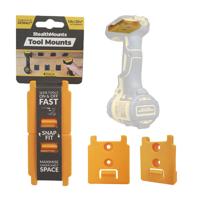 StealthMounts Machinehouder voor DeWALT 18/54V XR - Geel - TM-DW18-YLW-4