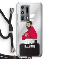 Sleigh Bells Ring: Huawei P40 Pro Plus Transparant Hoesje met koord