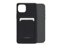 Mobilize Mobilize Rubber Gelly Card Case Apple iPhone 15 Plus Matt Black