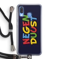 90's One: Samsung Galaxy A40 Transparant Hoesje met koord