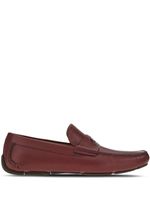 Ferragamo mocassins à ornements Driver - Rouge
