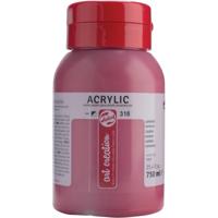 Talens Art Creation acrylverf flacon van 750 ml, karmijn