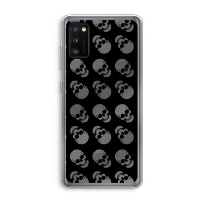 Musketon Skulls: Samsung Galaxy A41 Transparant Hoesje