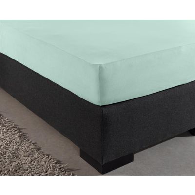 Dreamhouse Jersey Hoeslaken Pastel Blue-140 x 200 cm