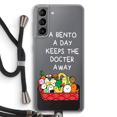 Bento a day: Samsung Galaxy S21 Transparant Hoesje met koord