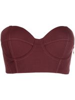 Patrizia Pepe haut-bustier Essential à encolure cœur - Violet - thumbnail