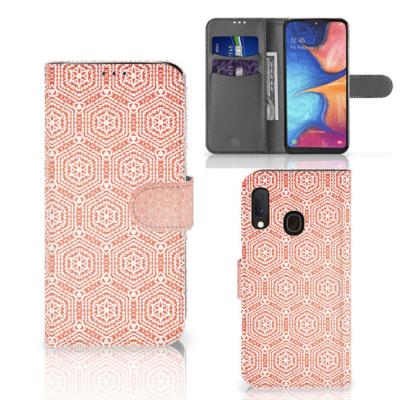 Samsung Galaxy A20e | Telefoon Hoesje | Pattern Orange