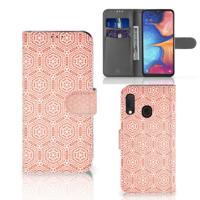 Samsung Galaxy A20e | Telefoon Hoesje | Pattern Orange