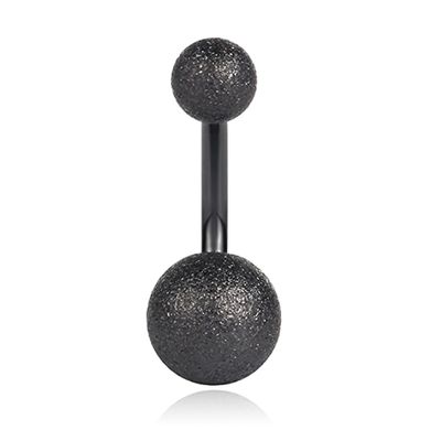 LGT JWLS Navelpiercing Matte afwerking - Zwart