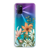 Floral bouquet: Oppo A52 Transparant Hoesje